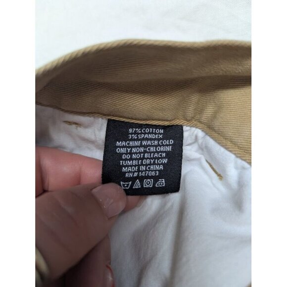 CCS standard plus men's sz 32 tan canvas shorts 10" inseam skateboard summer I10 - Picture 5 of 8